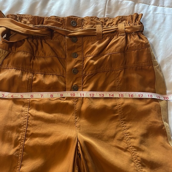 NWT orange free people utility pants - Picture 6 of 9